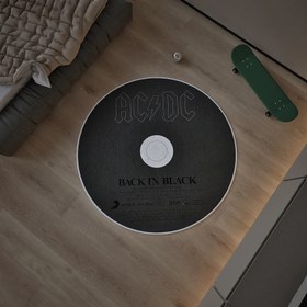 Resim AC/DC CD HALI - 100x100cm 