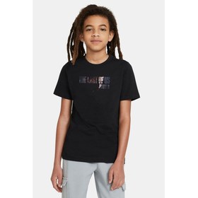 Resim The Last Of Us Part 3 Baskılı Unisex Çocuk Siyah T-Shirt 