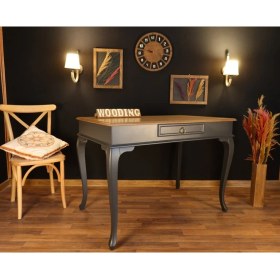 Resim Wooding 120 cm Tek Çekmeceli Masif Çalışma Masası 