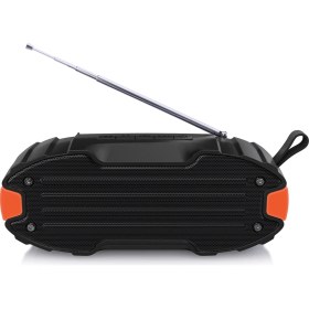 Resim New Rixing NR-907FM Tws Modern Tasarım Bluetooth Hoparlör - Turuncu (Yurt Dışından) 