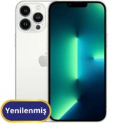 Resim Apple iPhone 13 Pro Max Yenilenmiş TR Garanti | 512 GB Gümüş 