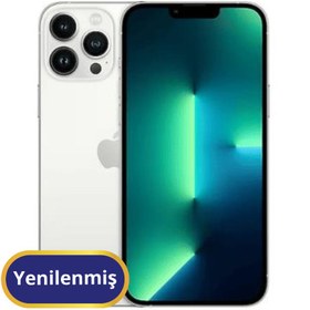 Resim Apple iPhone 13 Pro Max Yenilenmiş TR Garanti | 128 GB Gümüş 