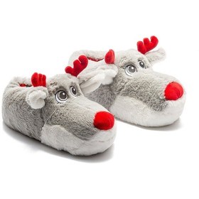 Resim Twigy Betty EE0530 Kadın Hayvanlı Panduf Gri 36/41 Gri 