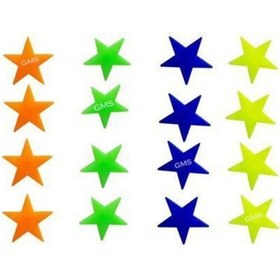 Resim Ufak Yıldız Bisiklet Jant Süsü 1 Paket 1 Paket Çok Renkli 