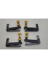 Resim Le Mans Siyah-Sarı Renk Keman Fix-4 Adet Set Olarak 
