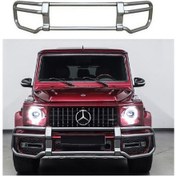 Resim Mercedes G Serisi W463'ten W464'e Çevrilen Araç İçin Uyumlu Ön Koruma Demiri 
