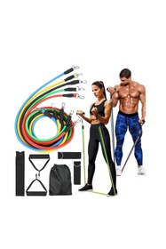 Resim Epilons Full Body Antrenman İçin Kapı Arkası Spor Bandı Ve Aksesuar Seti 