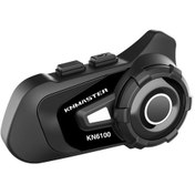 Resim Kn6100 Pro Bluetooth Intercom Kulaklık Seti 