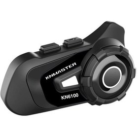 Resim Kn6100 Pro Bluetooth Intercom Kulaklık Seti 