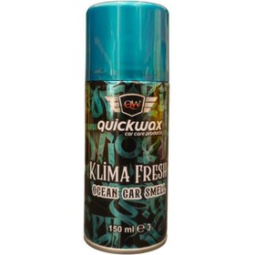 Resim quickwax Klima Koku Giderici Ocean Car Smell 