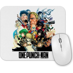 Resim Baskı Dükkanı One Punch Man Saitama Genos Mouse Pad 