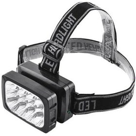 Resim 12 Ledli Şarjlı Kafa Lambası Power Ledli Kafa Feneri Tepe Lambası - 9046170263938ynt Çok Renkli 