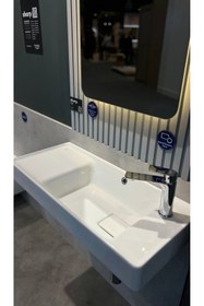 Resim TURKUAZ Sharp Etajerli Lavabo 80*35 Cm 