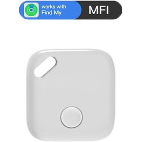 Resim Xiaomi Akıllı Küresel Gps Konumlandırma Anti-kayıp Takip Cihazı Mini Gps Takip White 1-pack 
