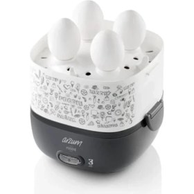 Resim Orginal AR1073 Foodie Elektrikli Modern Sefer Tası - Beyaz 