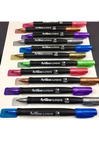 Resim Artline Supreme Metalik Permanent Marker 1 Mm Bronz 