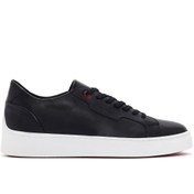 Resim Derimod Erkek Siyah Bağcıklı Deri Sneaker 24sfd643318 