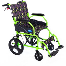 Resim Alüminyum tekerlekli sandalye - yeşil | Comfort Plus 