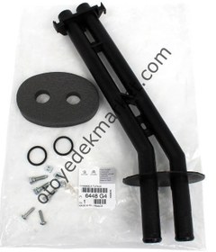 Resim Peugeot 206 ve 206+ (1999-2012) Kalorifer Petek Arka Hortumu (ORJİNAL) 