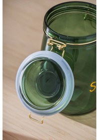 Resim Acar Pierre Klipsli Kapaklı Kavanoz Seti - 17 Cm Yeşil 