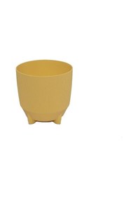 Resim Yuvarlak Saksı Ayaklı Sarı 5 Lt 208 205 Mm 47718809 