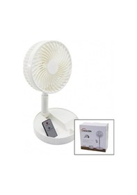 Resim Kumandalı Mini Fan M.üstü Vantilatör Katlanır Fan 19.7cm - Uzayan Ayak 35-102cm Telefonluklu Usb Şar 