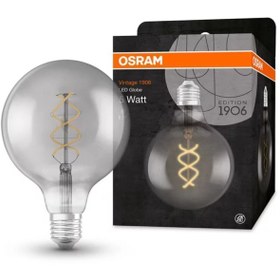 Resim Osram 1906 Led Globe Smoke 4w E-27 - Dumanlı 