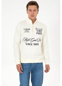 Resim U.s. Polo Assn. Rcy-darıanv Ekru Erkek Sweatshirt 2238968 Ekru 