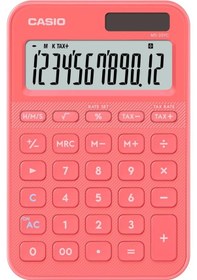 Resim Casio Ms-20yc-cl-w-dp Hesap Makinesi Desktop Gri - Siyah 