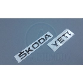 Resim SKODA YETİ 2010-2017 BAGAJ YAZI SETİ KROM 