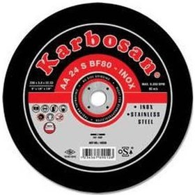 Resim Karbosan İnox-thinline Kesici Taşı 115x1.0x22.23 10'lu Paket 