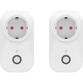 Resim Akım Korumalı Priz 2&apos;li Set (16 Amper), Wifi, Uzaktan Kontrol, Enerji Tüketim Takibi 