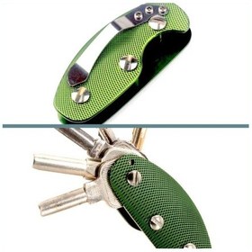 Resim Omeniv Yeşil Metal Eşsiz Anahtarlık Av Balık Olta Kamp Outdoor Çok Renkli 