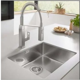 Resim Vıvıano VİVİANO 40x50 CM 1 MM R15 PASLANMAZ ÇELİK EVYE 