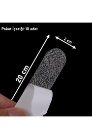 Resim Telvesse Bondit Banyo Mutfak Fayans Merdiven Kaygan Zemin Kaymaz Bandı Kaydırmazlık Bant 2x20cm 