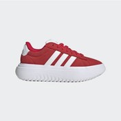 Resim Adidas Grand Court Platform Kırmızı - Beyaz Kadın Sneaker Js2950 Kırmızı - Beyaz 