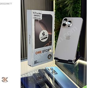 Resim Apple iPhone 16 Pro Max İkinci El YD | 256 GB | Çöl Titanyum 