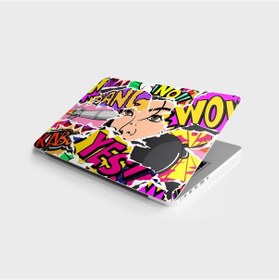 Resim Laptop Sticker Bilgisayar Notebook Pc Kaplama Etiketi Bang Boom 
