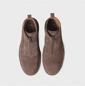 Resim Bot Kadın Indıa-sy Toni Pons Ankle Boot İn Suede İn Taupe Kahverengi 