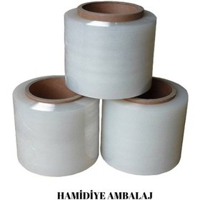 Resim Palet Streç Film 30 Adet 10 Cm El Tipi Streç 1. Kalite 