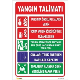 Resim YANGIN TALİMATI TLM 040 