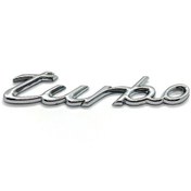 Resim Turbo Arma Krom Kaplama Turbo Alüminyum Logo Parlak 