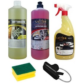 Resim Oto Bakım Seti Oto Yıkama Seti 3 x 1 lt. 