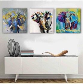 Resim Kanvas Tablo Filli 3 Parça Set 52 