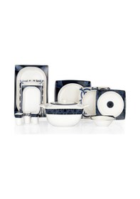 Resim Schafer Glamor Blue Line Yemek Takımı-60 Parça-mavi 