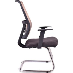 Resim Herkese Mobilya Perla Eflatun Fileli Bekleme Koltuğu Ofis Koltuğu 