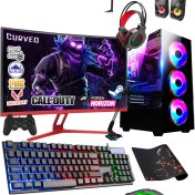 Resim Ramtech RK118 I5-10400F 16GB Ddr4 512GB M.2 SSD GTX1660 Super 24" 165hz Oyuncu Masaüstü Bilgisayarı 