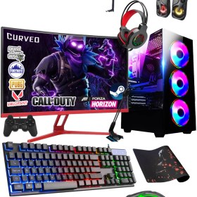 Resim Ramtech RK118 I5-10400F 16GB Ddr4 512GB M.2 SSD GTX1660 Super 24" 165hz Oyuncu Masaüstü Bilgisayarı 