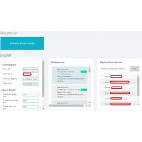 Resim Argekip Marka Roleli Sunucu Odası/sıcaklık ve Nem Takip Cihazı 