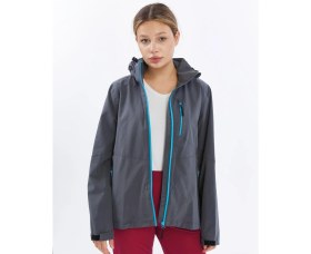 Resim Mapamyumco Windbreaker Kadın Ceket-Füme 
